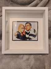 Load image into Gallery viewer, Framed Embroidered photograph
